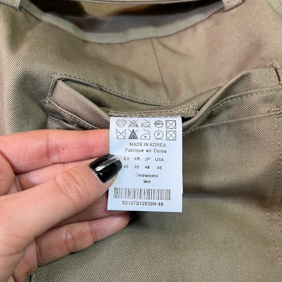 솔리드옴므 21ss 카고팬츠  상품이미지7