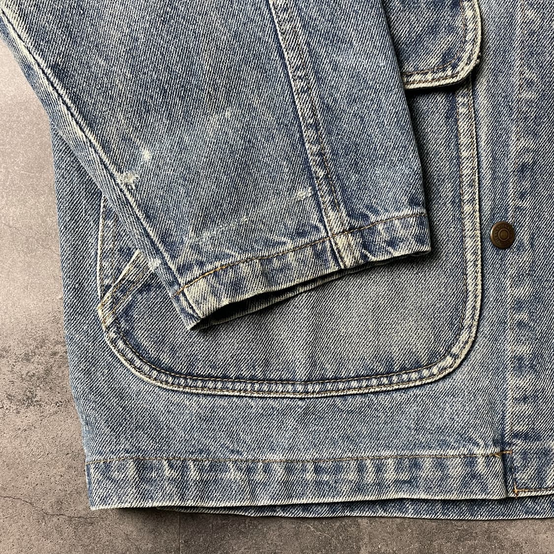 BALANCE 빈티지 데님 코듀로이 칼라 워크 자켓 상품이미지6