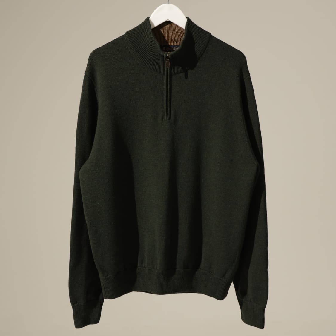 브룩스브라더스 엑스트라 파인 메리노울 니트 집업 상품이미지2