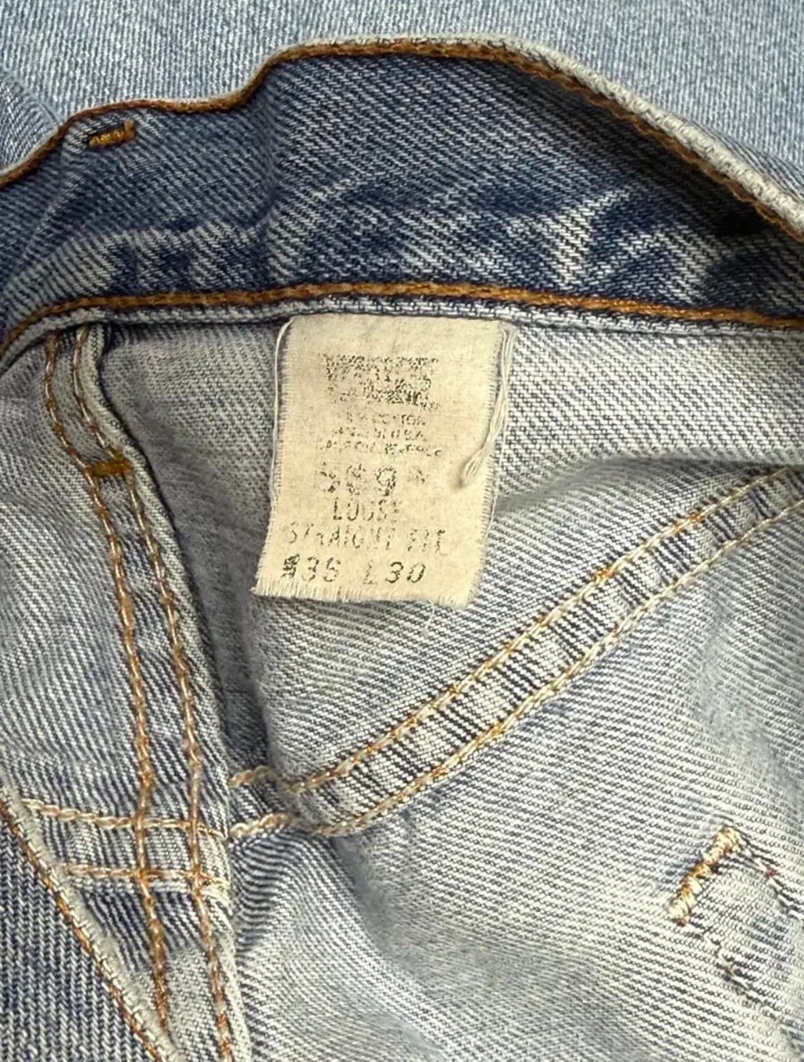 90s 리바이스 levis 569 made in usa 36x30 상품이미지4