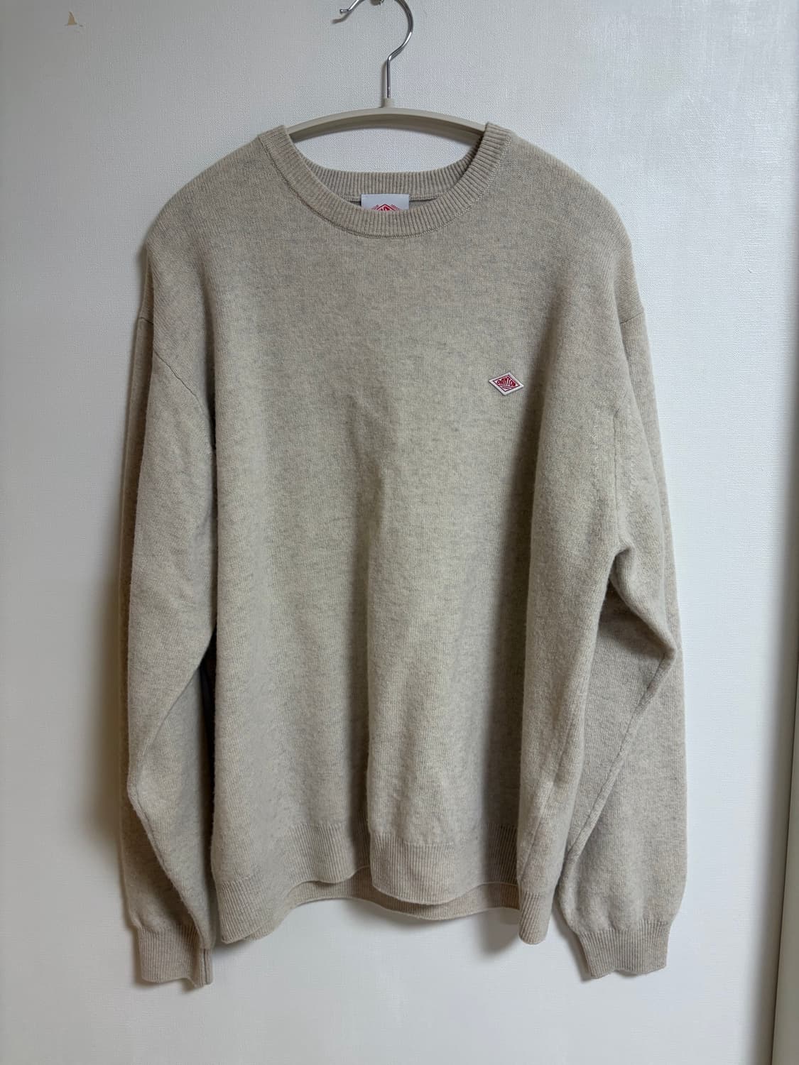 [42]단톤 니트 오트밀 상품이미지1