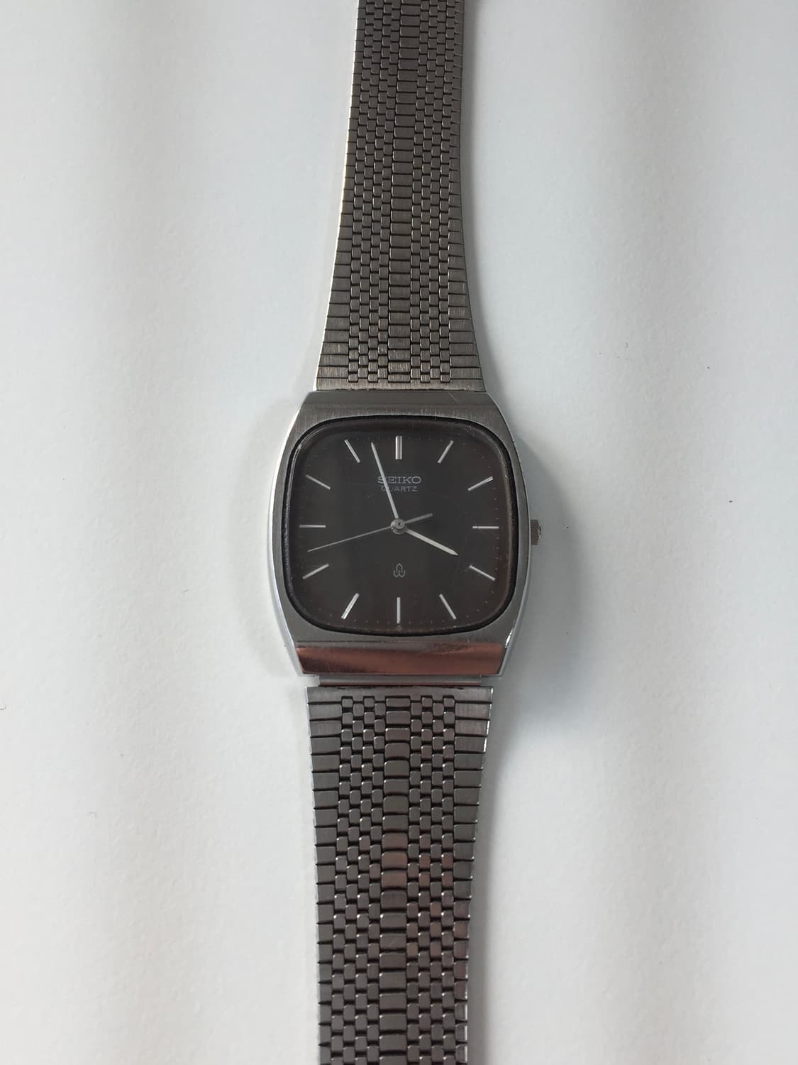 80s seiko brown dial square quartz 상품이미지6