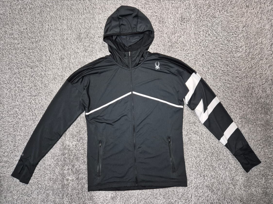 스파이더 남성 기능성 냉감 후드 집업 105(XL) 상품이미지1