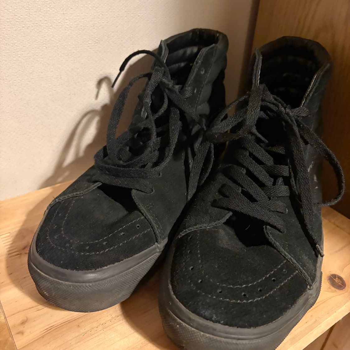 00s Vans Sk-8 hi Triple Black   상품이미지8