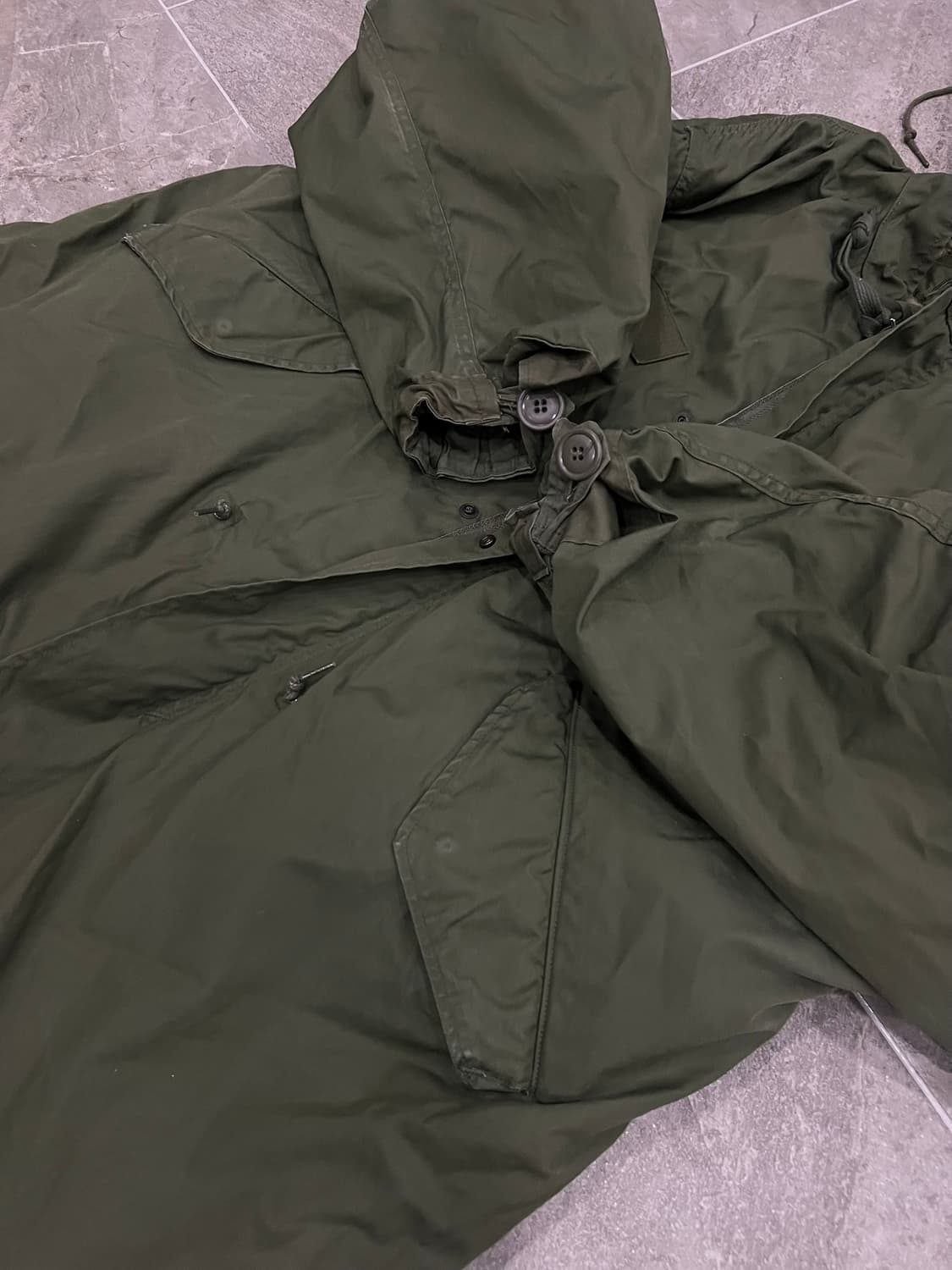 (M) M65 피쉬테일 오리지널 개파카 풀셋 상품이미지6