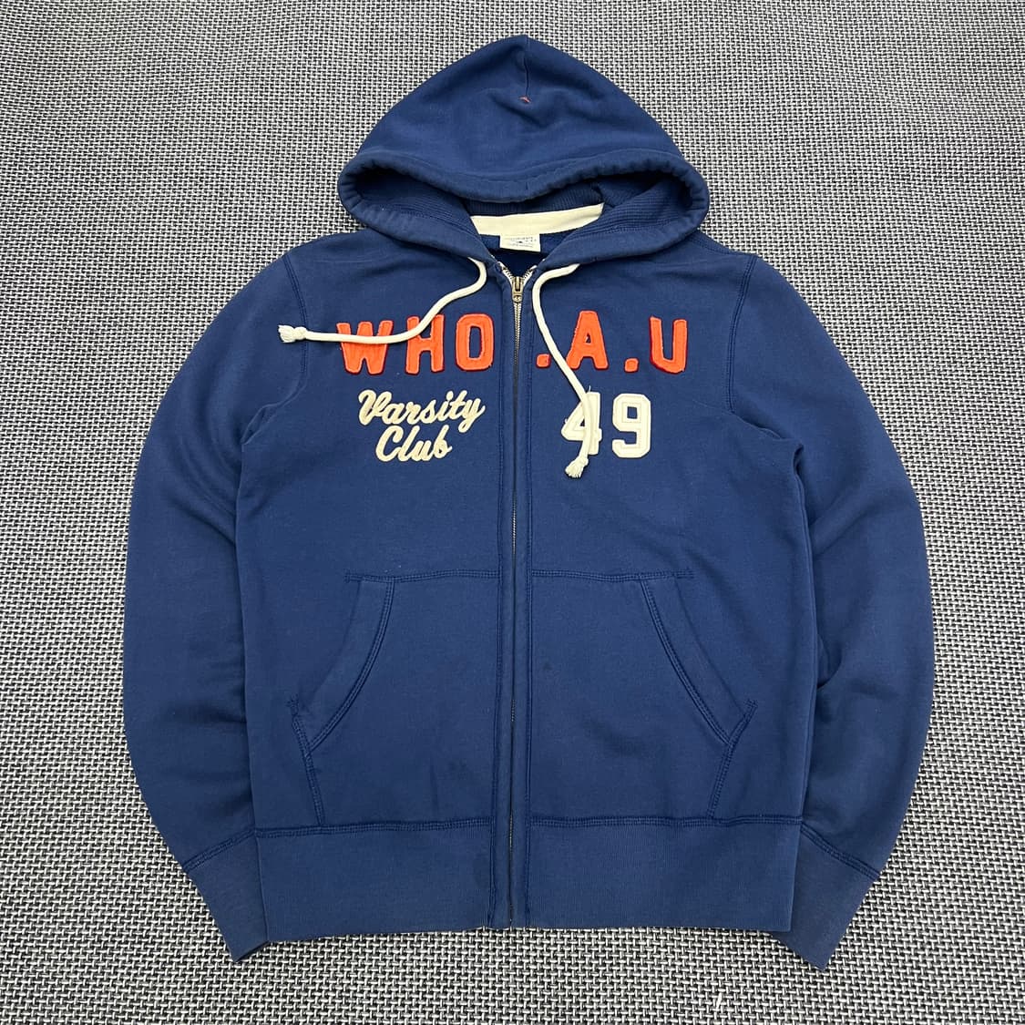 착샷O 후아유 블루오렌지 후드집업 상품이미지1