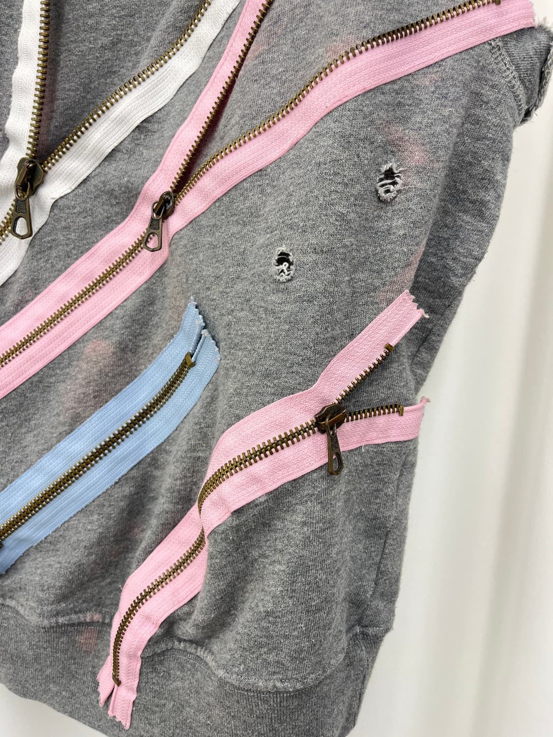 See by chloe zipper asymetric sweat top 상품이미지6