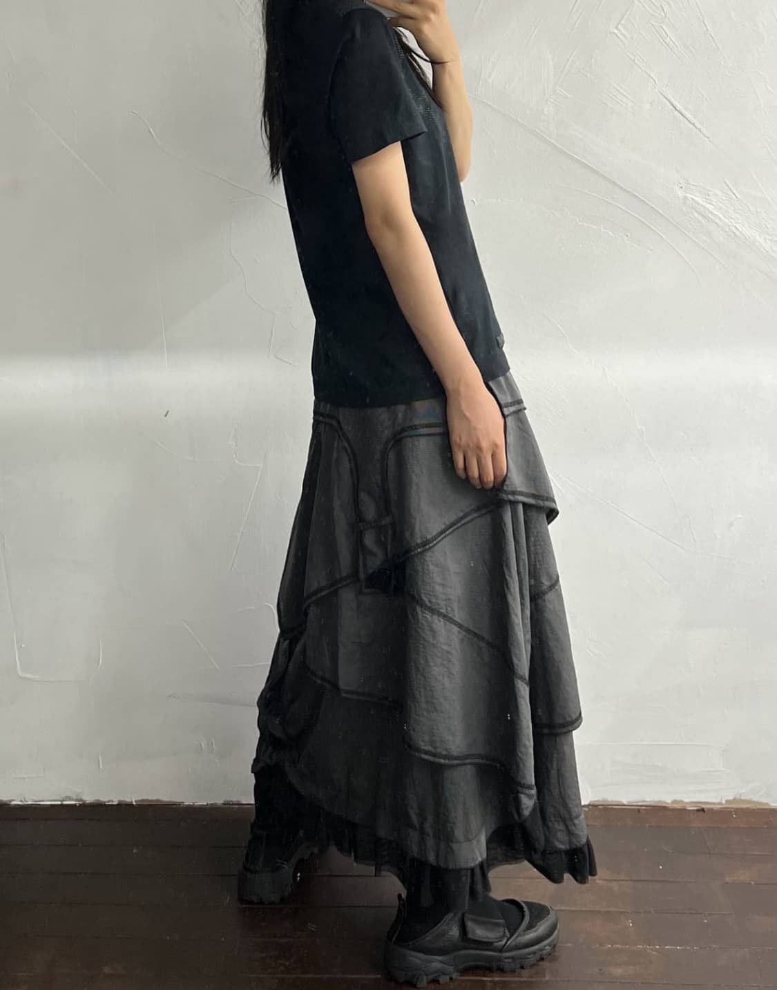 vtg lace skirt 상품이미지7