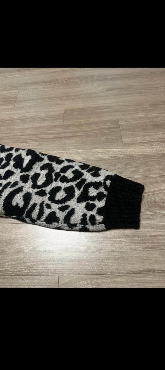 일본판 스투시 레오파드 니트 상품이미지4