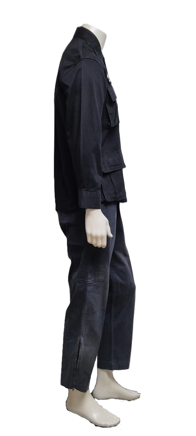 육군 구형 90년대 707 중사 흑복 전투복 세트 (M) 상품이미지3