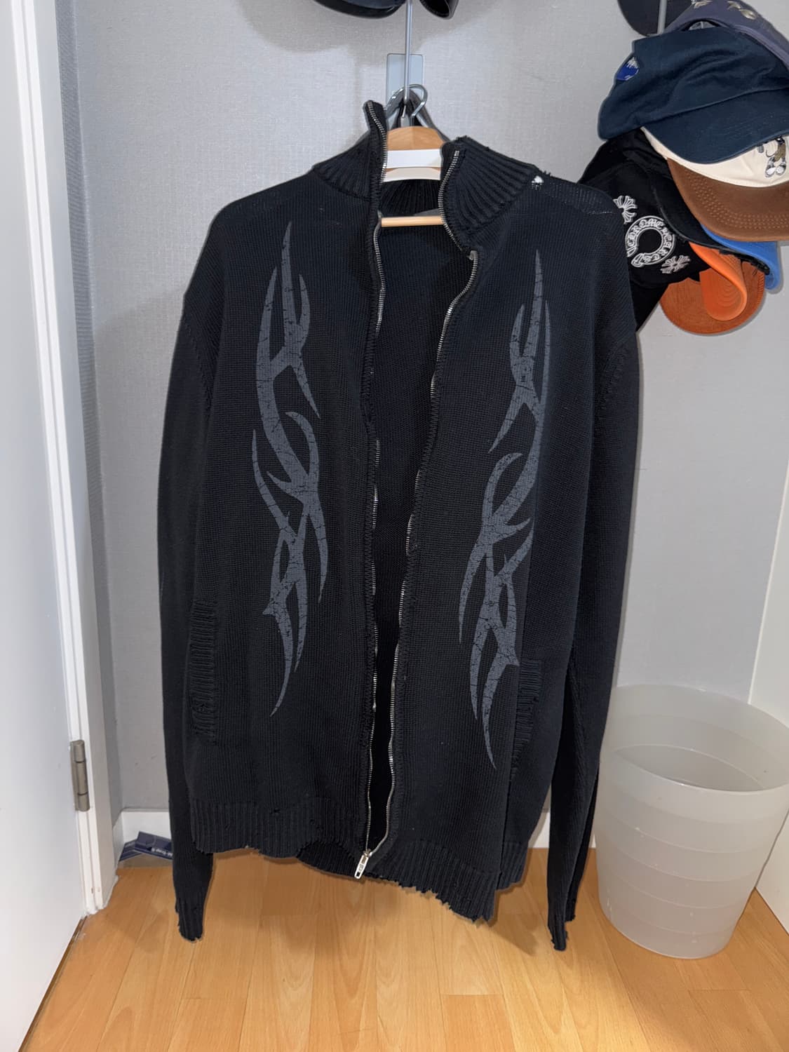 [L] 발렌시아가 y2k 집업 상품이미지4