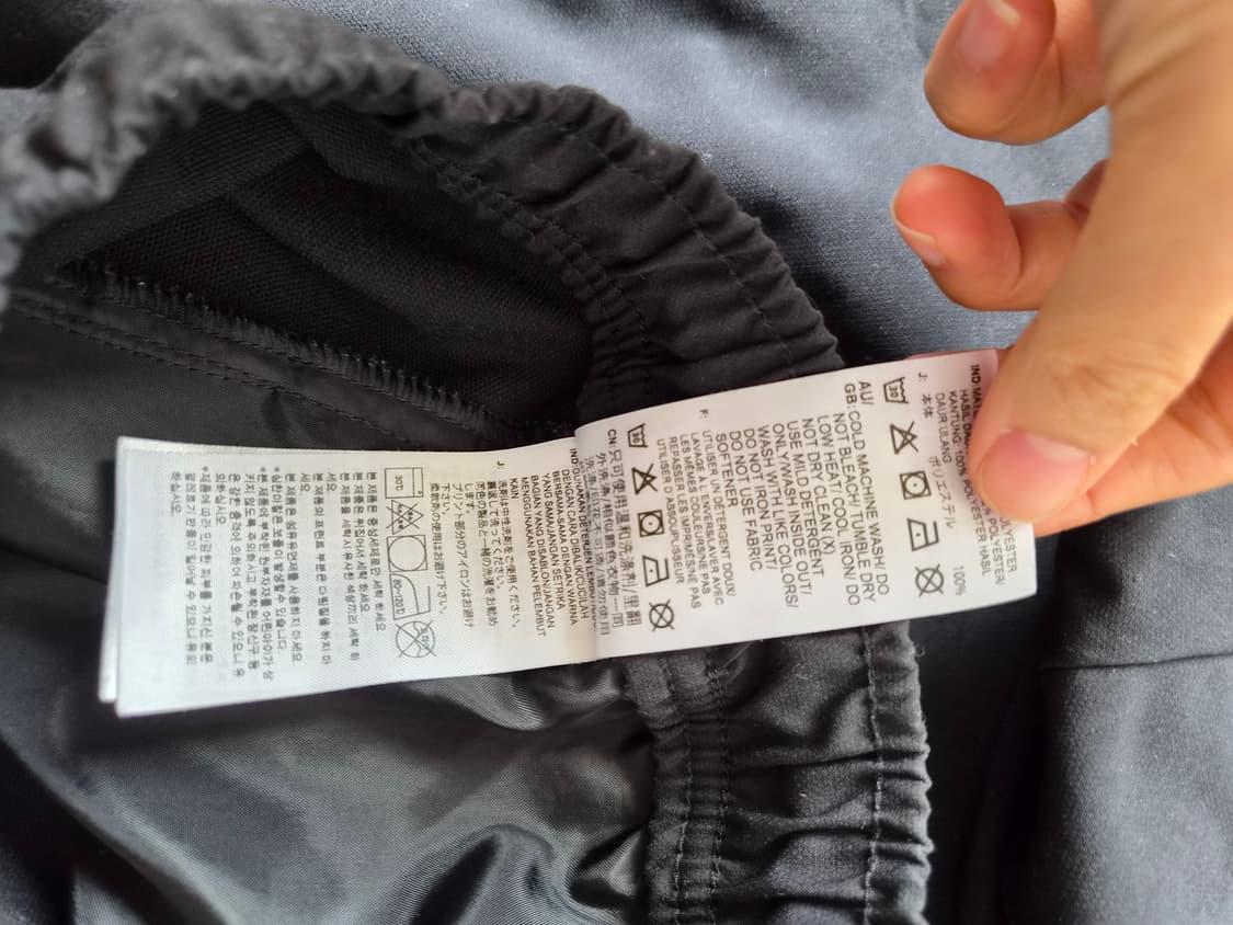 아디다스 남성  블랙밴딩트랙팬츠 XL사이즈 상품이미지9