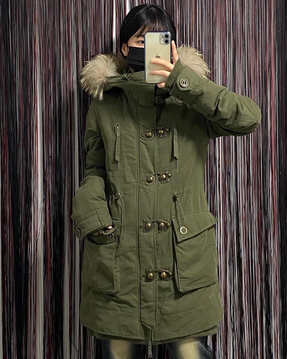 Japan)y2k 워머 투웨이 야상 ✔️𝙎𝙞𝙯𝙚 상품이미지5