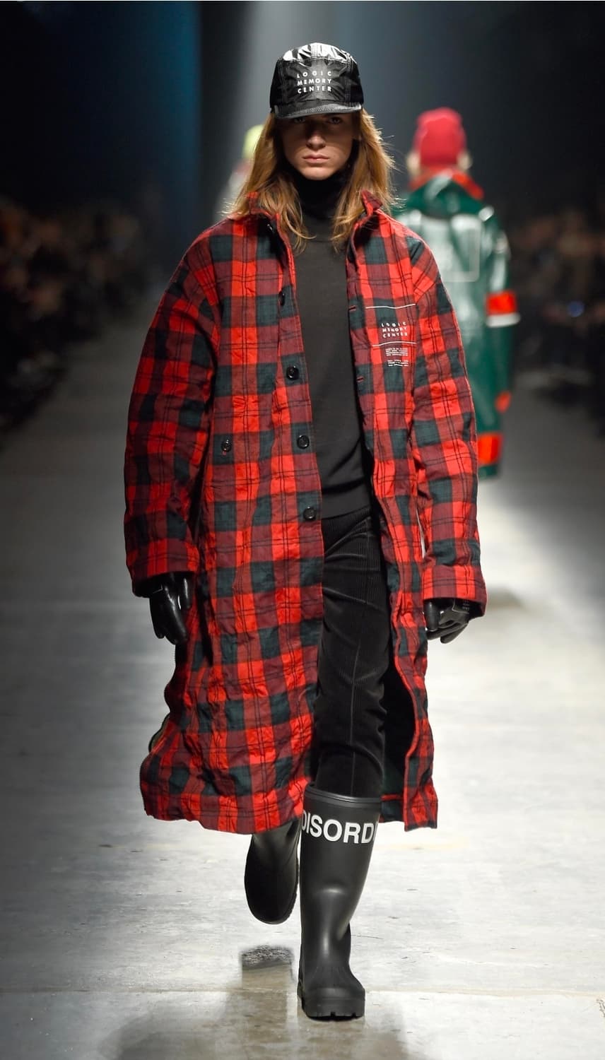 언더커버 18fw 메탈 패브릭 코트 2사이즈 상품이미지1