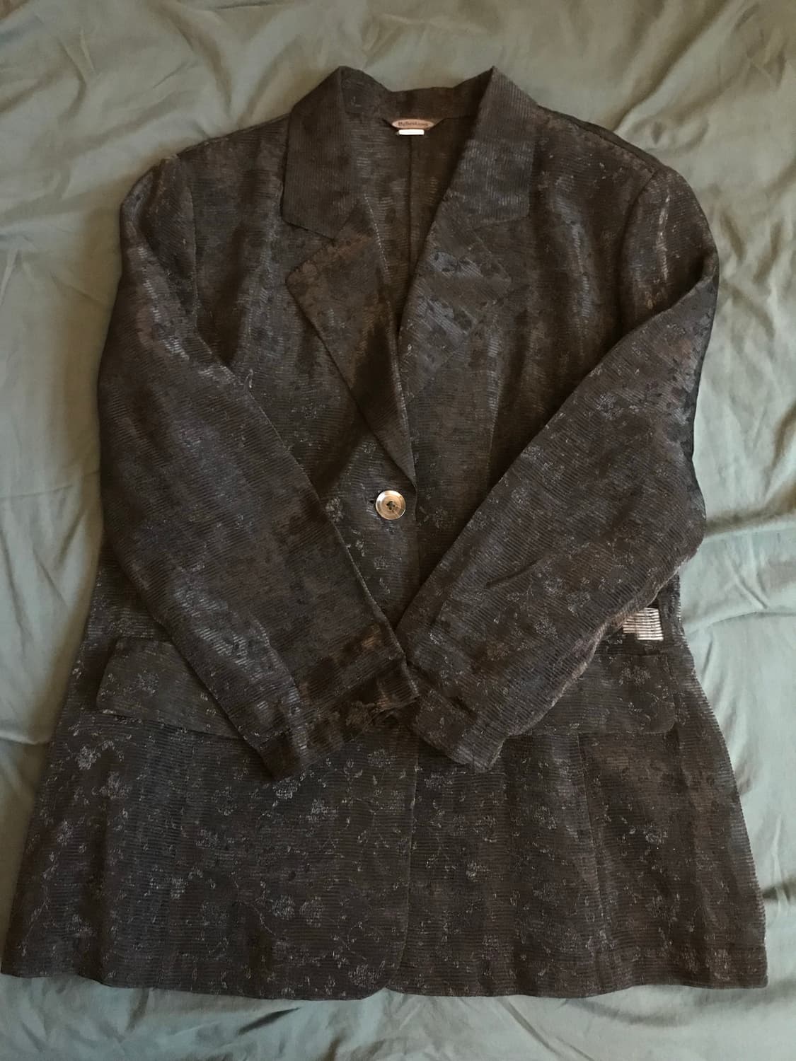 시스루 자카드 자켓 상품이미지1