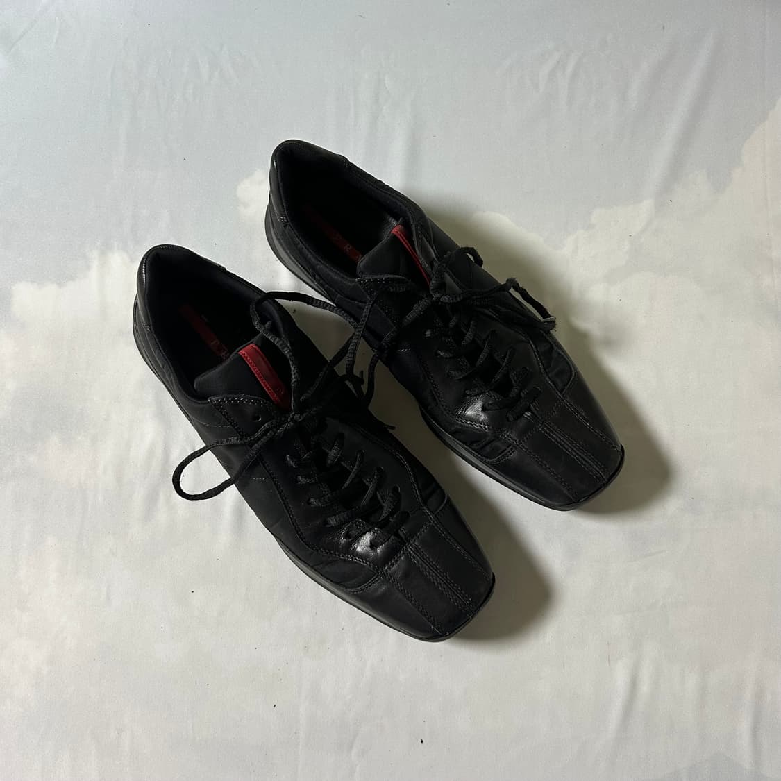Prada sports semi square toe sneakers 상품이미지2