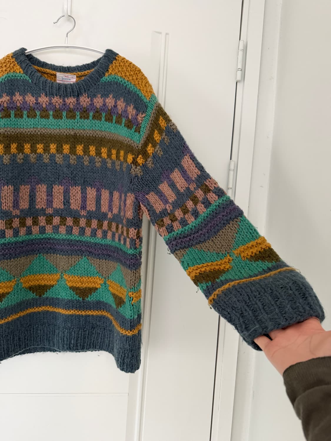 그레놀라 페어아일 헤비 울 니트 스웨터 상품이미지8