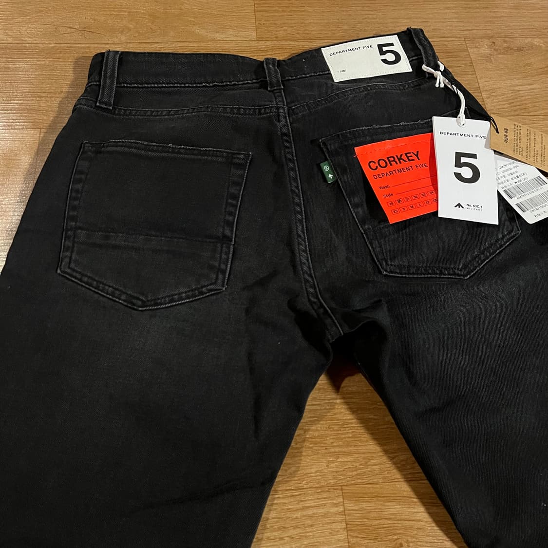 [30] (새상품) 디파트먼트5 흑청데님 상품이미지4