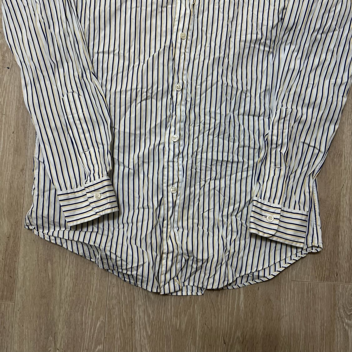 폴로 랄프로렌 커스텀핏 스트라이프 셔츠 S/90  상품이미지4