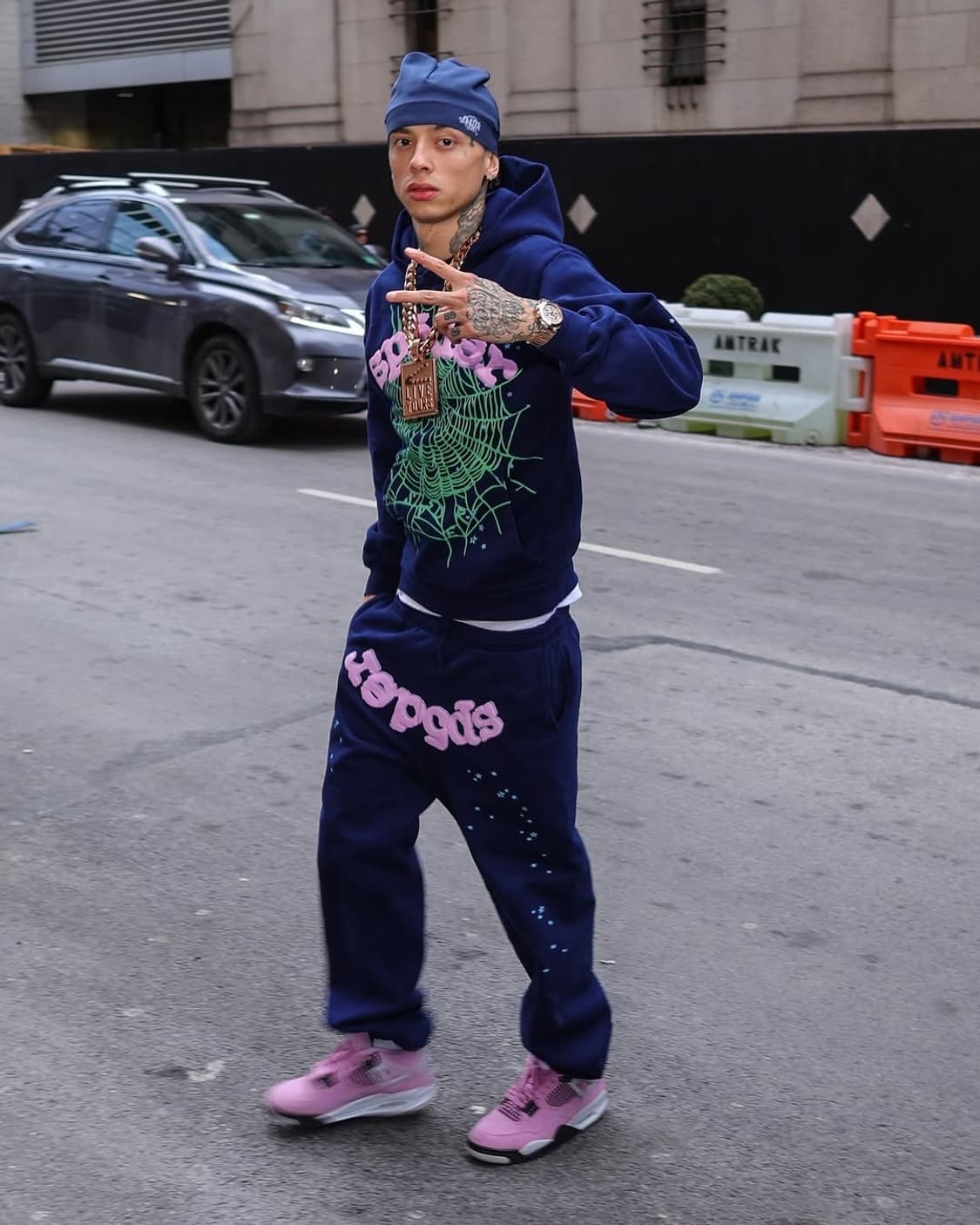 Sp5der og web hoodie 스파이더 후디 상품이미지3
