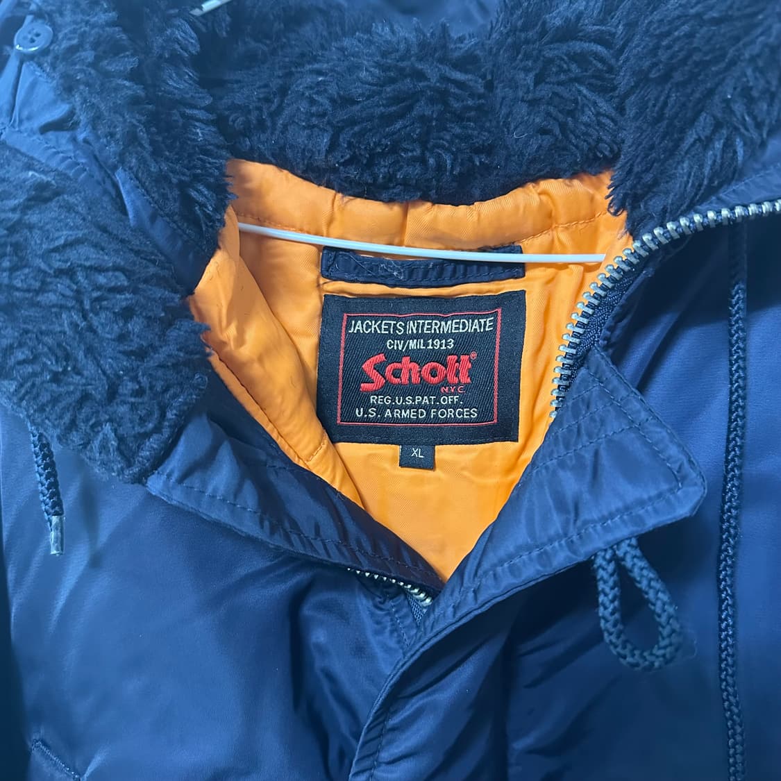 (XL) Schott 쇼트 밀리터리 야상 점퍼 상품이미지2