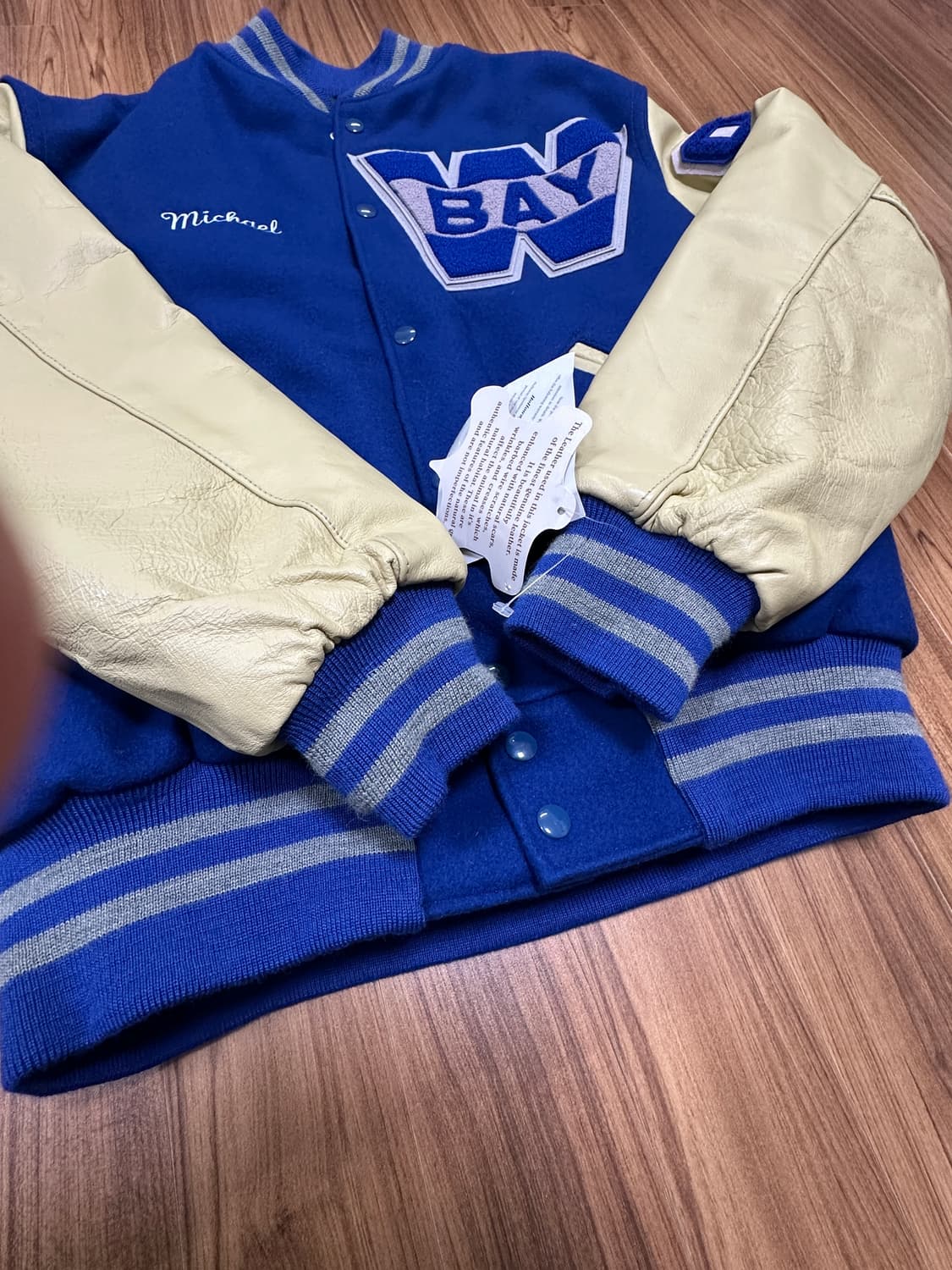 90s 할로웨이 Holloway 바시티 자켓 L(Made in USA) 상품이미지7