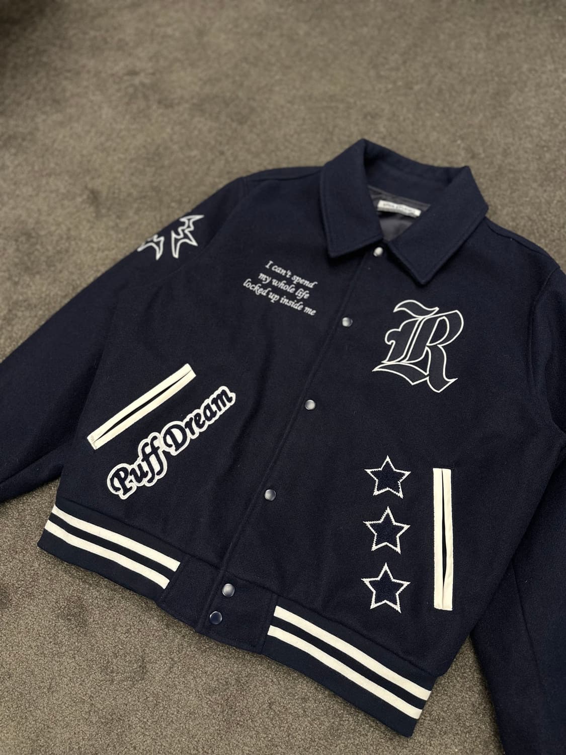 VIVASTUDIO R 로고 바시티 자켓 M 상품이미지2