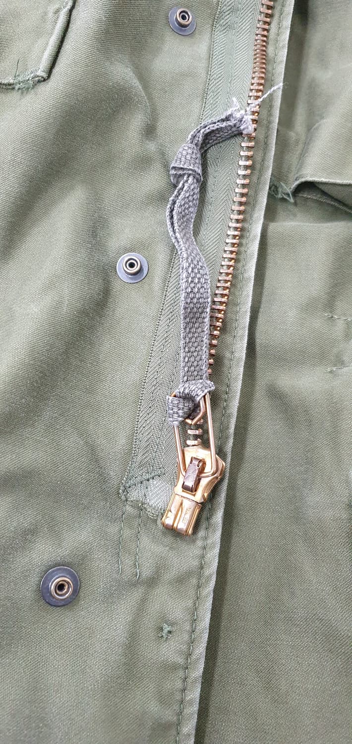 미군 오리지널 m65 필드자켓 미디움숏 '82년도 민트급 상품이미지8