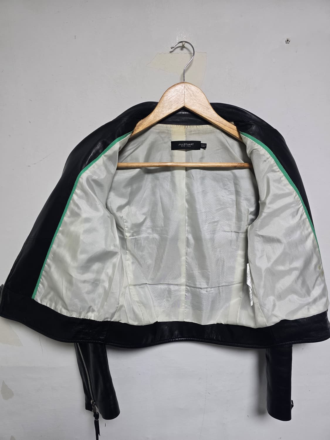 
질스튜어트 뉴욕 여성 양가죽 라이더 자켓 85  상품이미지5