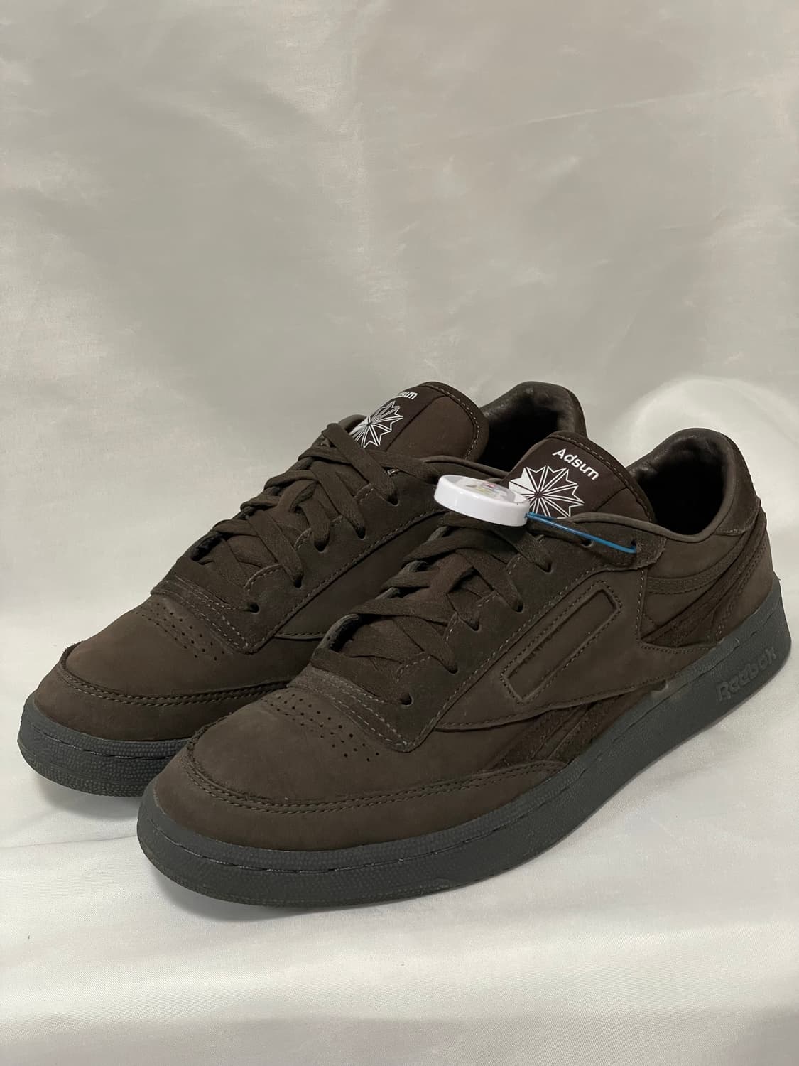 (285) 리복 X Adsum 클럽c 브라운 스웨이드 신발 상품이미지3
