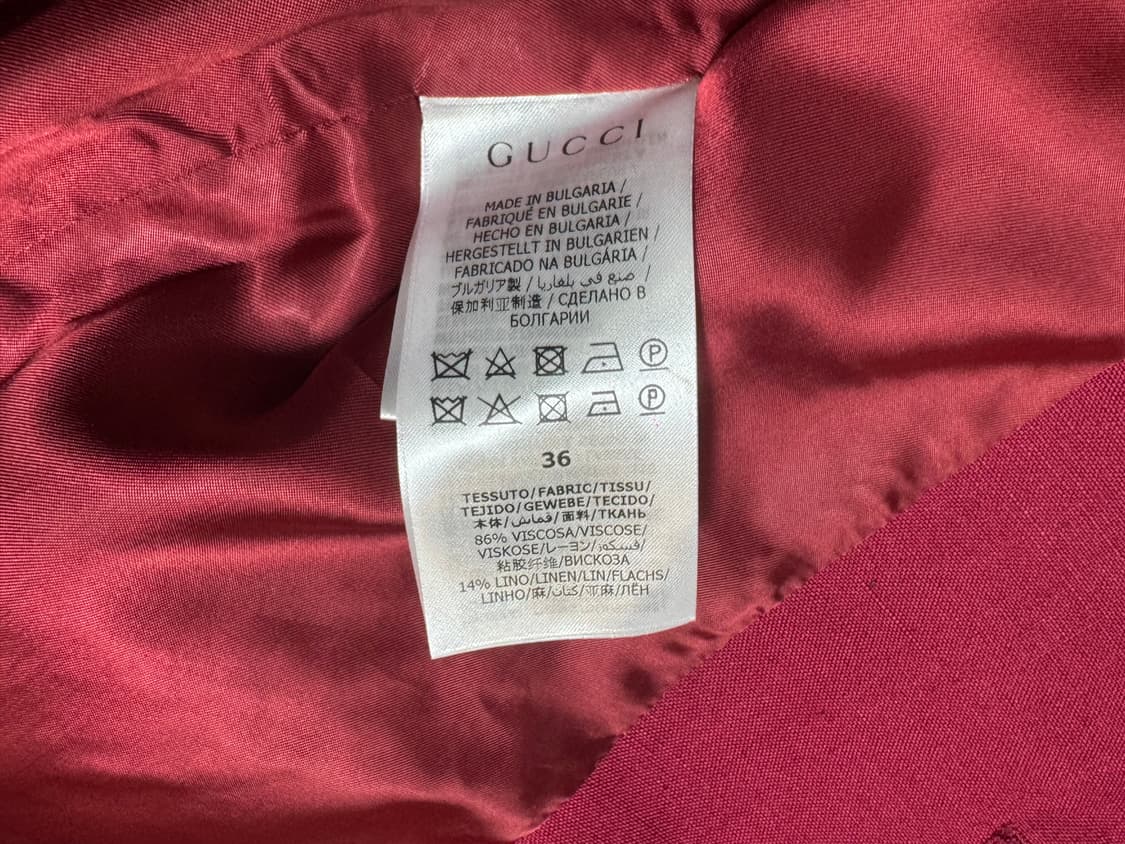새제품Gucci 구찌 린넨 셔츠 자켓 셔켓 /에르메스 로로피아나 프라다  상품이미지7