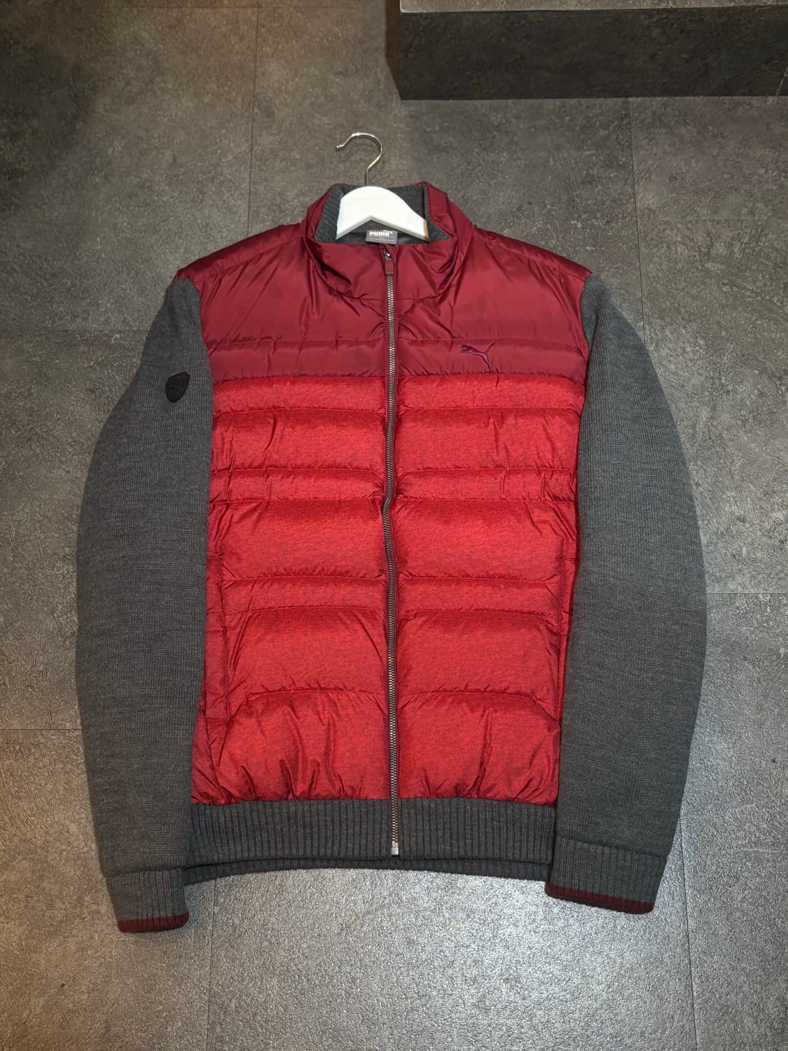 푸마 방풍 니트패딩 110사이즈 상품이미지2