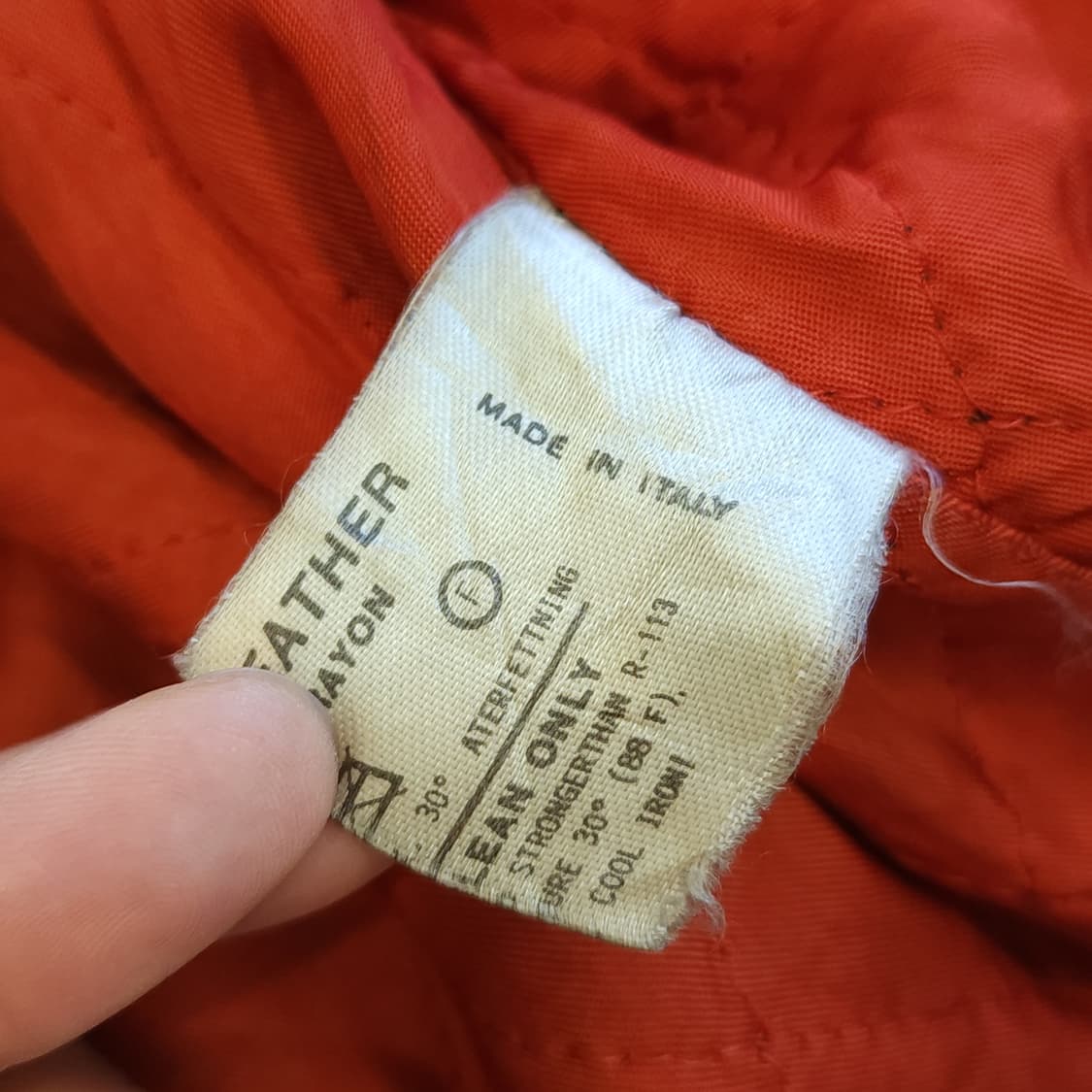 90s 빈티지 가죽자켓 이태리 빈티지 레더자켓 벨티드 라이더 52 상품이미지6