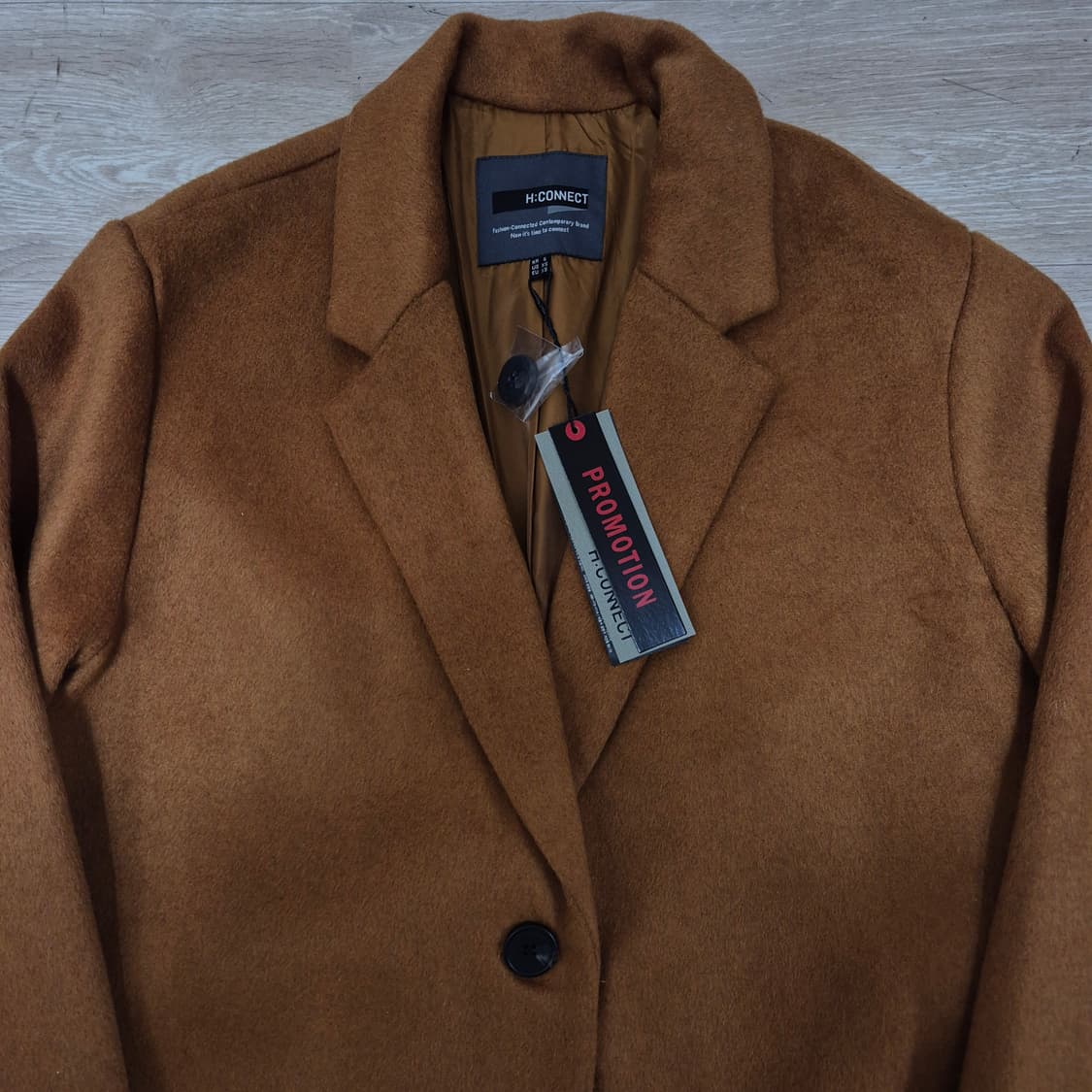 에이치커넥트 울 싱글 코트 S(90) 상품이미지2