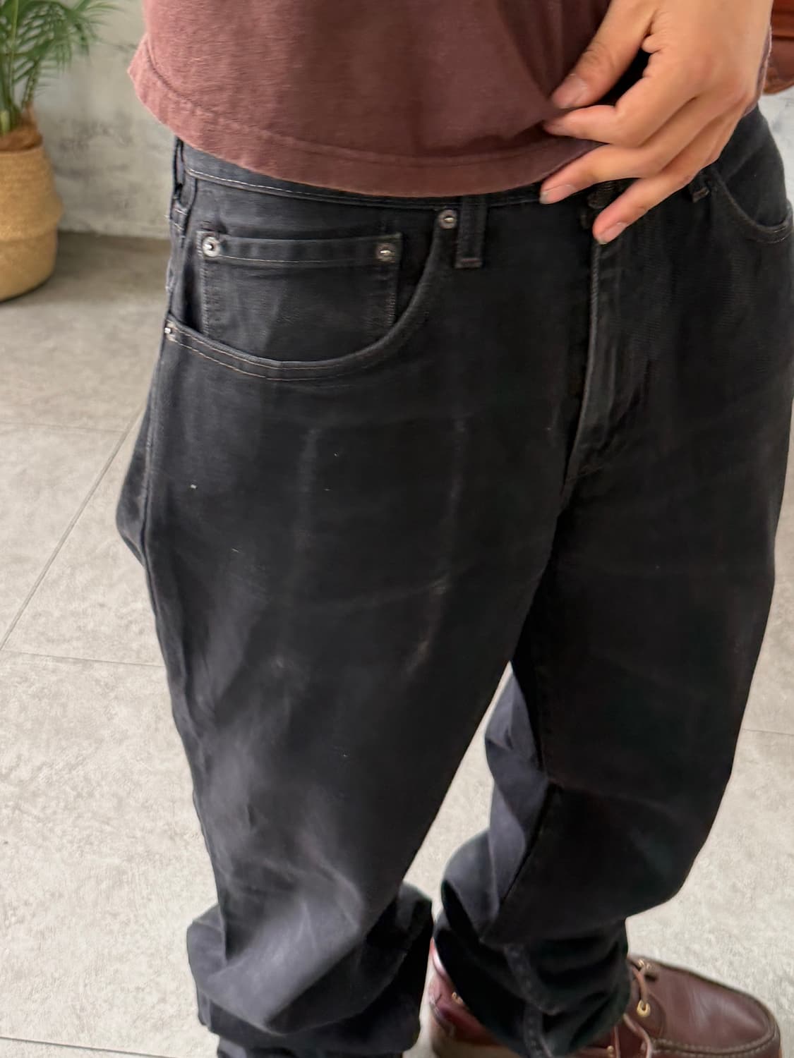 리바이스 516 블랙 상품이미지10