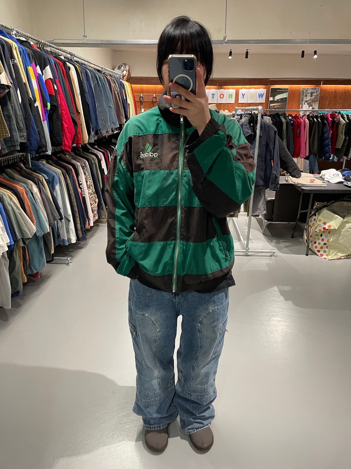 아디다스 이큅먼트 올드스쿨 바람막이 자켓  상품이미지4