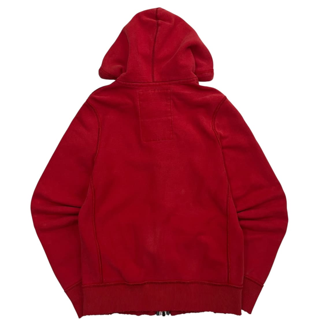 아베크롬비 네이비 패치 레드 후드집업 L 상품이미지3