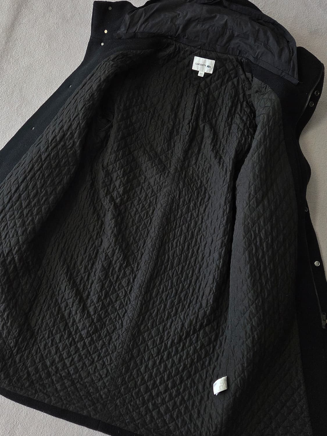 (95) 라코스테 세미오버핏 100%울 후드코트 남
 상품이미지8