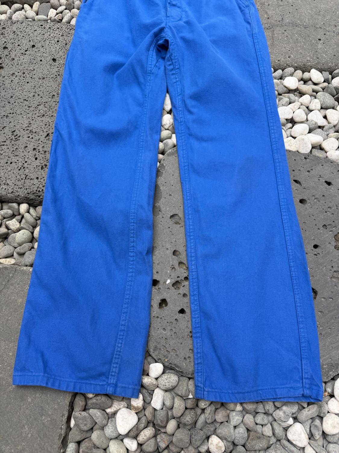 1990s LMA WASHED BLUE FRENCH 빈티지 프렌치워크팬츠 상품이미지4