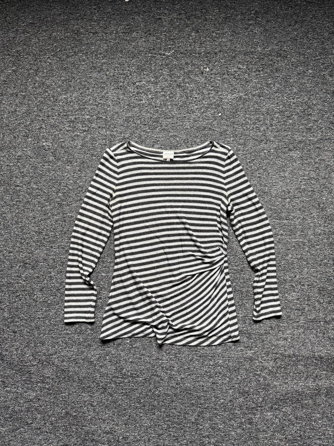 아르마니 꼴레지오니 스트라이프 셔링 슬리브 상품이미지5