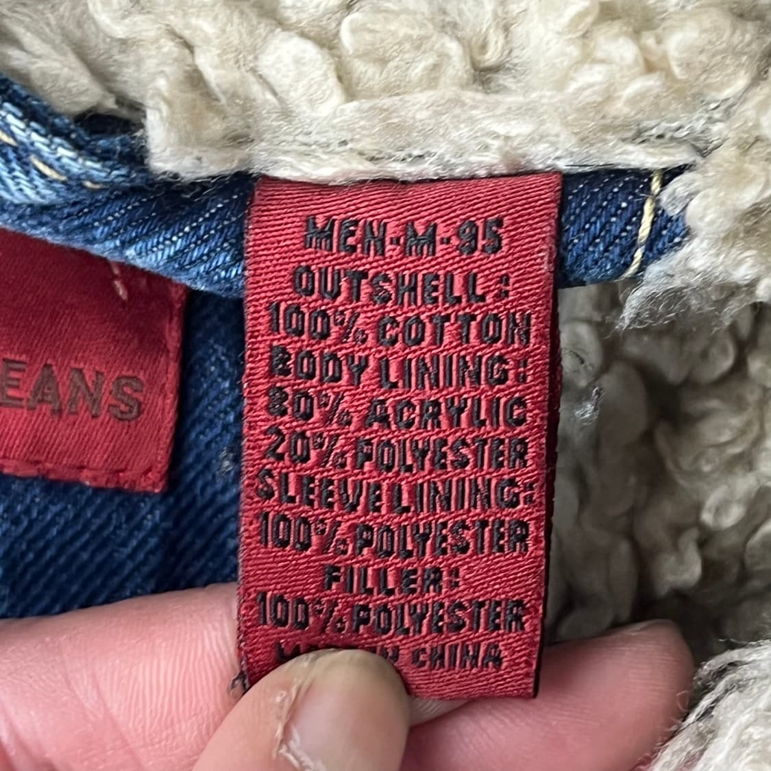 리바이스 쉐르파 데님자켓 s10536 상품이미지7