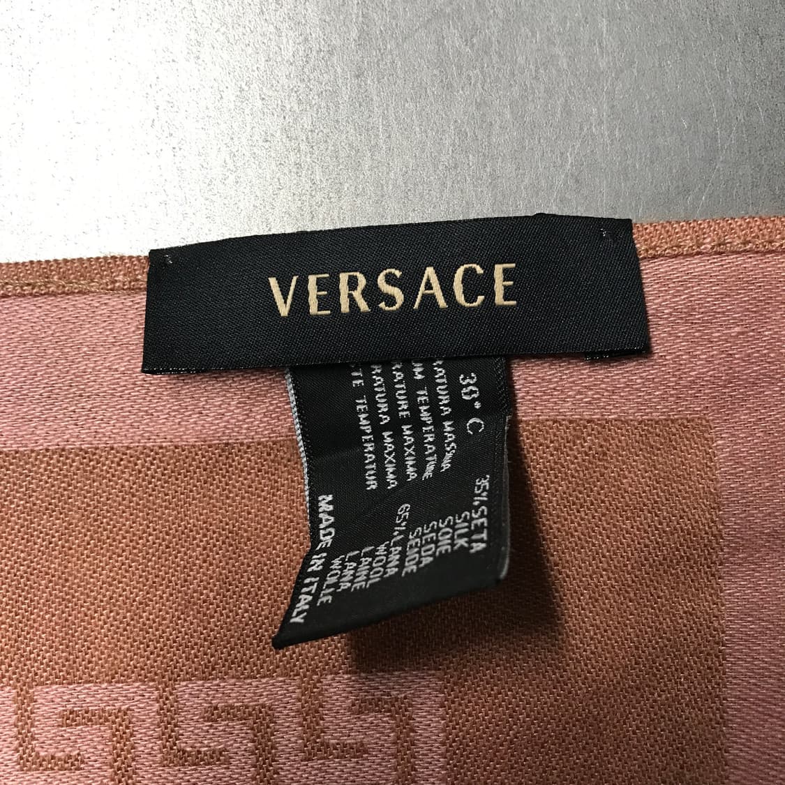 베르사체 메두사 실크 스카프 상품이미지7