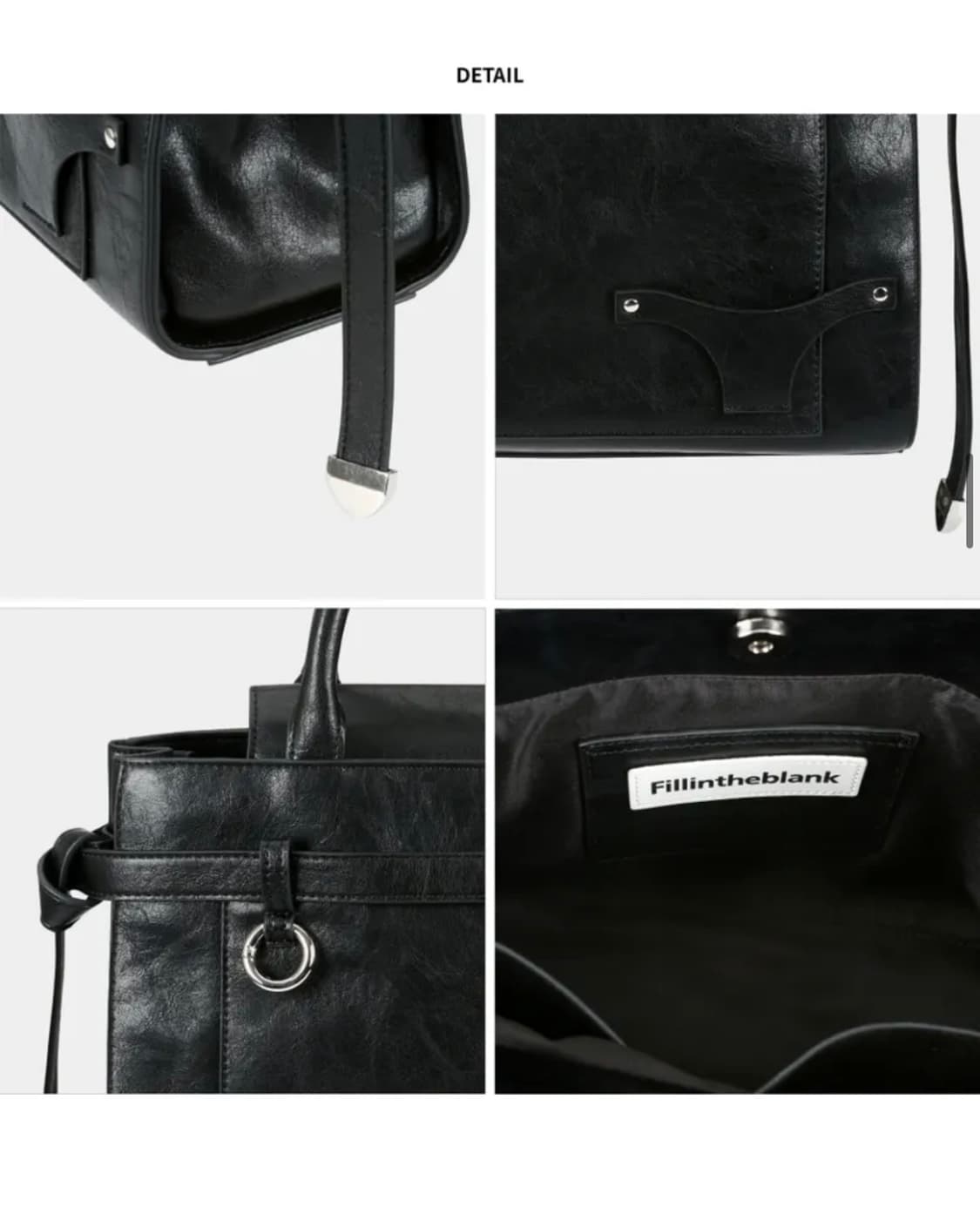 필린더블랭크 Work Kit Bag 블랙 상품이미지3