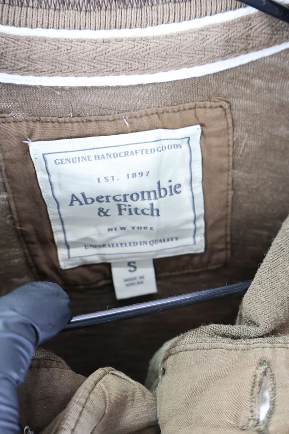  아베크롬비 헨리넥 브라운 롱 슬리브 상품이미지6