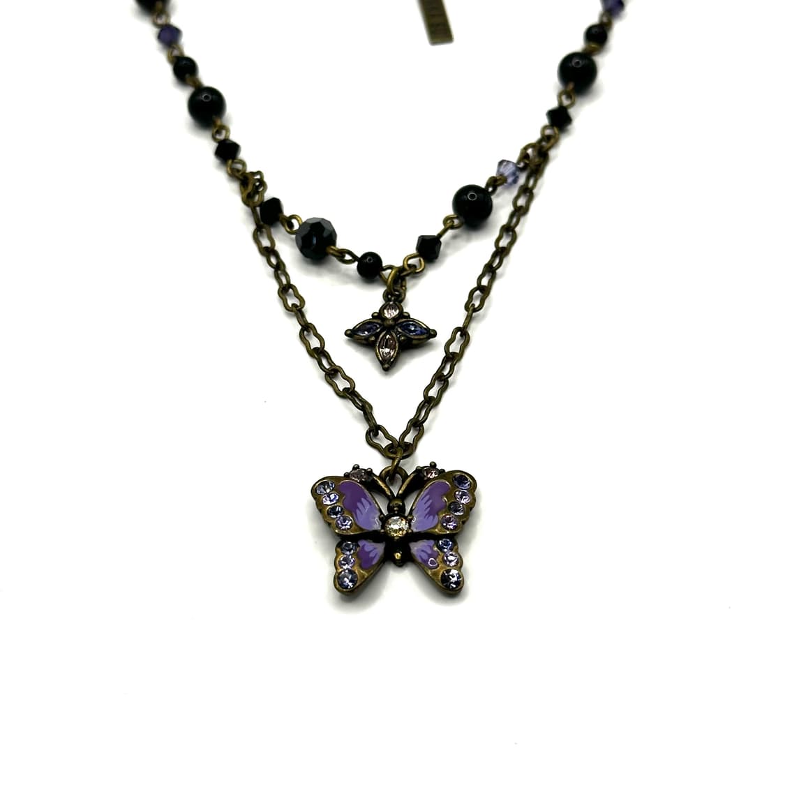 Annasui butterfly layered necklace 상품이미지3