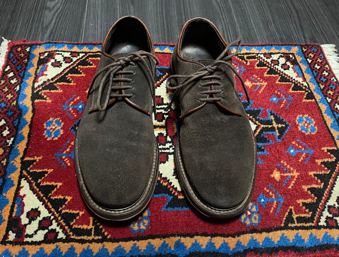 바나나리퍼블릭 핸드메이드 이태리 한정판 9  270 알든 rrl 더비 상품이미지2