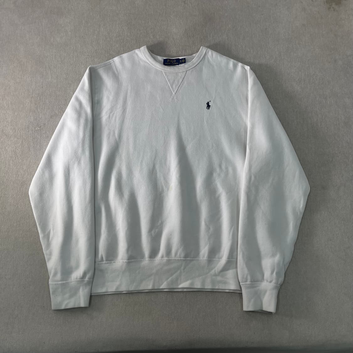 105 폴로랄프로렌 스몰포니 화이트 맨투맨  상품이미지1