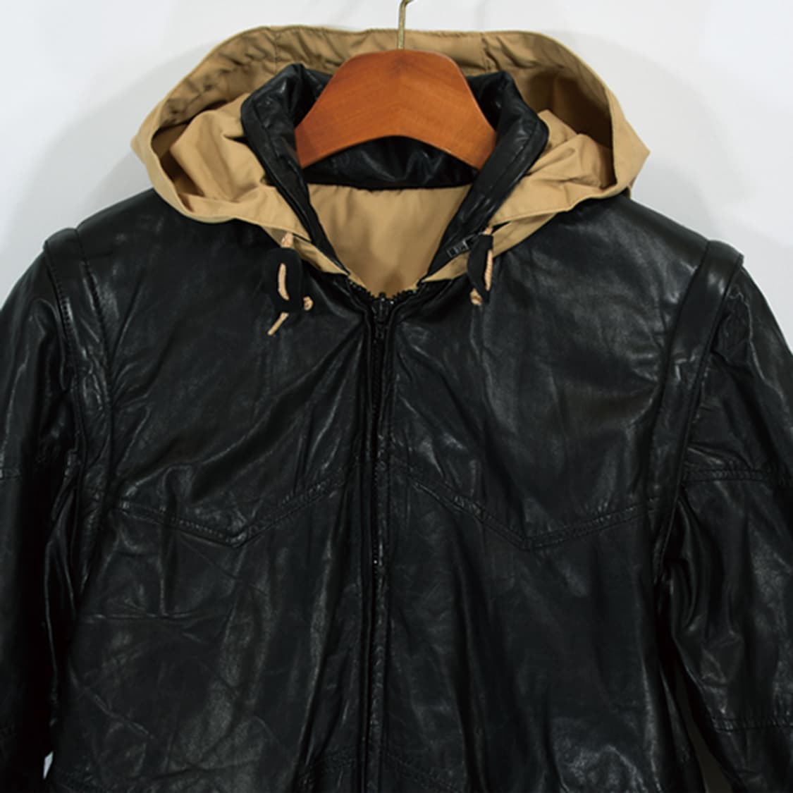 A&A Sports 빈티지리버시블레더점퍼 상품이미지7