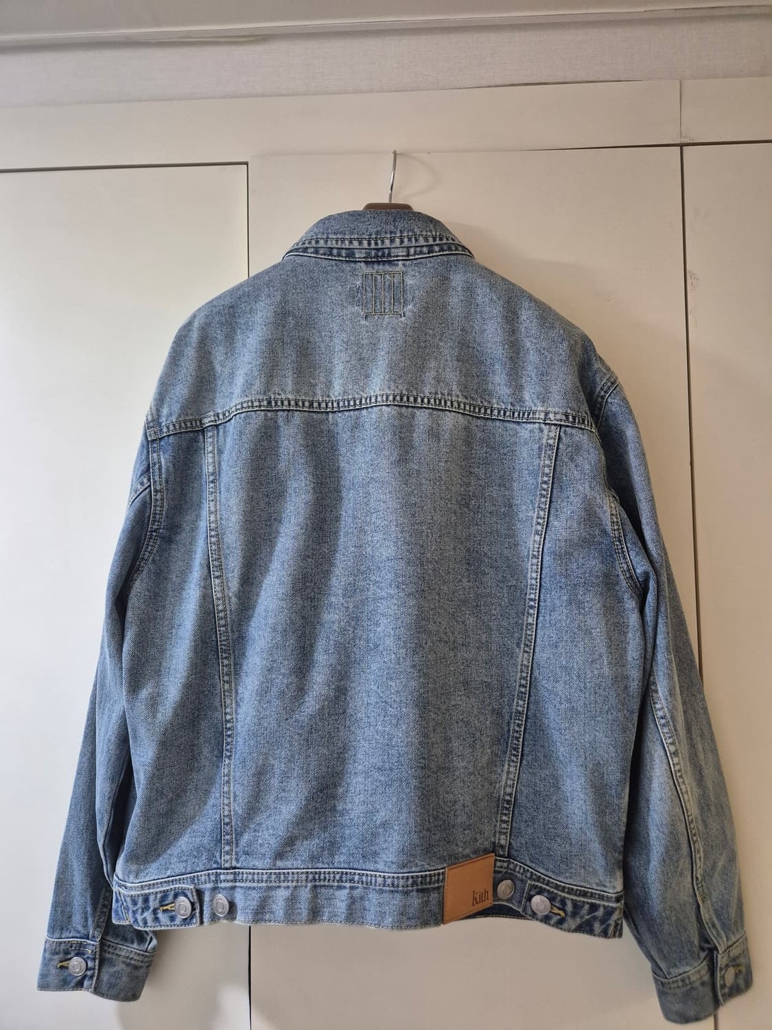 kith centre denim jacket - Dark indigo 상품이미지3