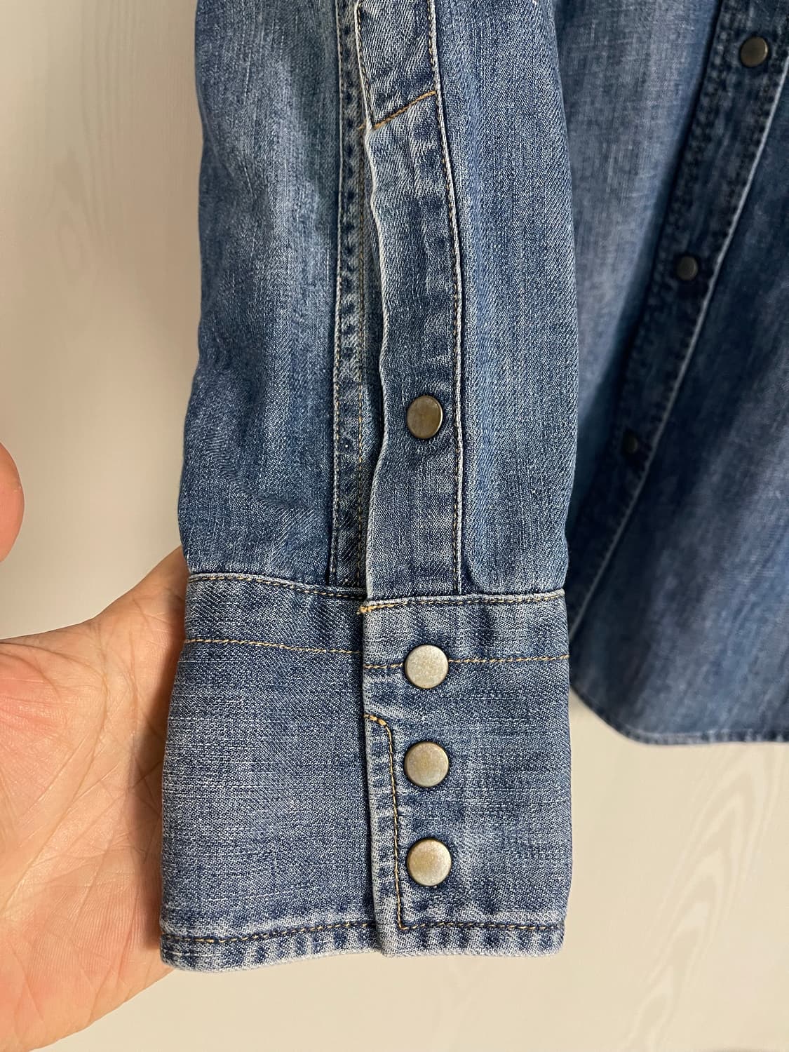 에드윈(Edwin) 웨스턴 데님 셔츠 503S L 상품이미지2